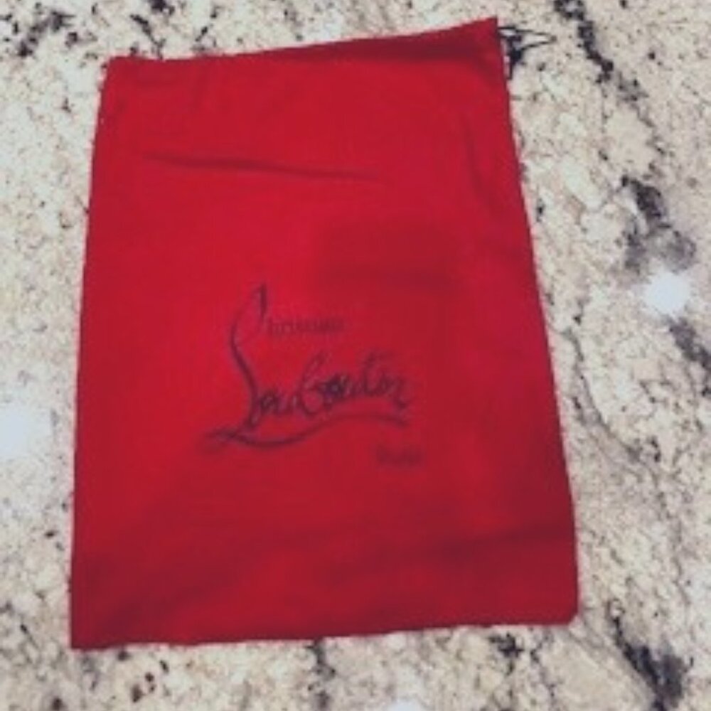 Authentic Christian Louboutin Shoe Bag